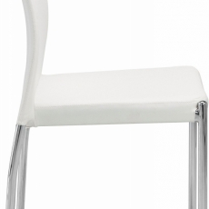 Jedálenská stolička Zunu (Súprava 2 ks), biela - 3