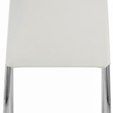 Jedálenská stolička Zunu (Súprava 2 ks), biela - 4
