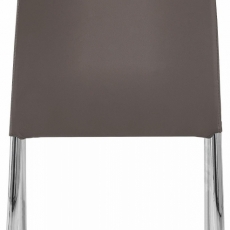 Jedálenská stolička Zunu (Súprava 2 ks), cappuccino - 4