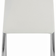 Jedálenská stolička Zunu (Súprava 4 ks), biela - 4