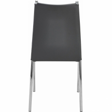 Jedálenská stolička Zunu (Súprava 4 ks), sivá - 4