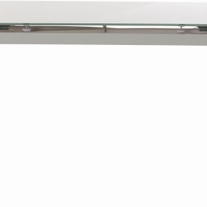 Jedálenská súprava Piwas, 4 + 1, 200 cm, biela/sivá - 7