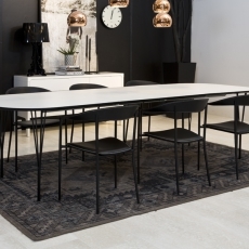 Jedálenský stôl Polo, 180 cm, čierne nohy - 3