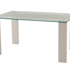 Jedálenský stôl sklenený Emma, 150 cm  - 1