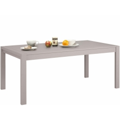 Jedálenský stôl Alla, 160 cm, sivá