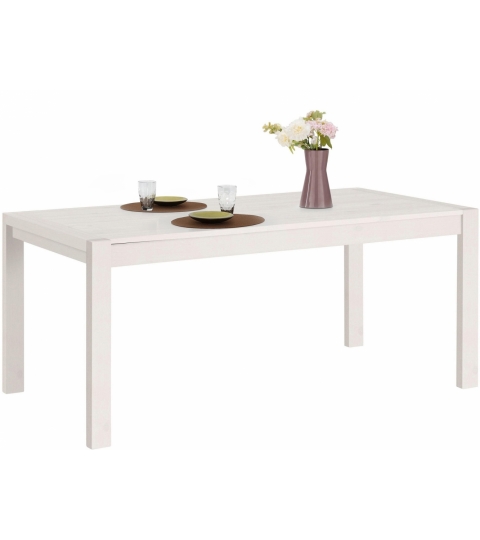 Jedálenský stôl Alla, 200 cm, biela