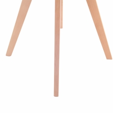 Jedálenský stôl Alter, 75 cm, prírodné drevo / biela - 6