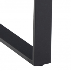 Jedálenský stôl Amble, 160 cm, čierna - 4