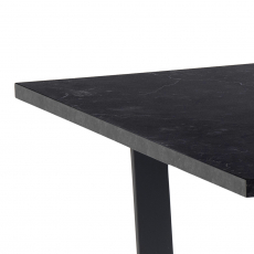 Jedálenský stôl Amble, 160 cm, čierna - 9