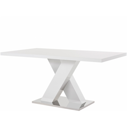 Jedálenský stôl Ante, 160 cm, biela - 1