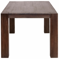 Jedálenský stôl Asiha, 160 cm, hnedá - 4