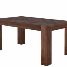 Jedálenský stôl Asiha, 160 cm, hnedá - 5