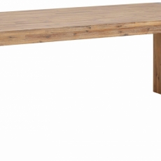 Jedálenský stôl Asiha, 160 cm, masívny agát - 1