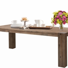 Jedálenský stôl Asiha, 160 cm, masívny agát - 4
