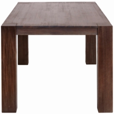 Jedálenský stôl Asiha, 180 cm, hnedá - 4