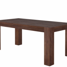 Jedálenský stôl Asiha, 180 cm, hnedá - 5