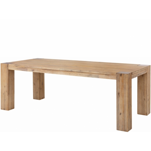 Jedálenský stôl Asiha, 180 cm, krémová - 1