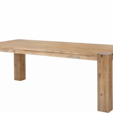 Jedálenský stôl Asiha, 180 cm, krémová - 1