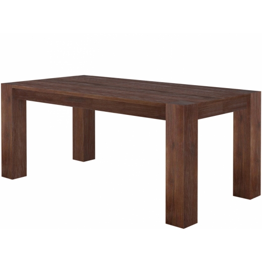 Jedálenský stôl Asiha, 220 cm, hnedá - 1