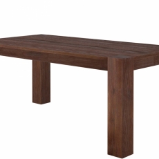 Jedálenský stôl Asiha, 220 cm, hnedá - 1