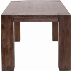 Jedálenský stôl Asiha, 220 cm, hnedá - 2