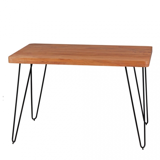 Jedálenský stôl Bagli, 120 cm, masív agát - 1