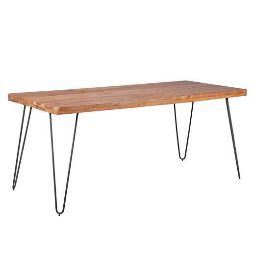 Jedálenský stôl Bagli, 180 cm, masív agát - 1