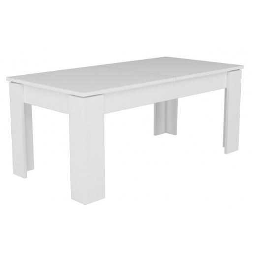 Jedálenský stôl Bella, biela - 1