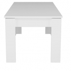 Jedálenský stôl Bella, biela - 4