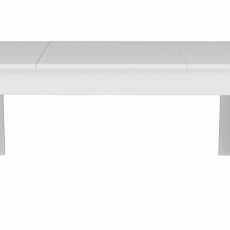 Jedálenský stôl Bella, biela - 5