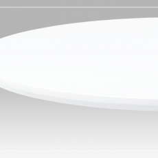 Jedálenský stôl Bernard, 90 cm, biela - 2