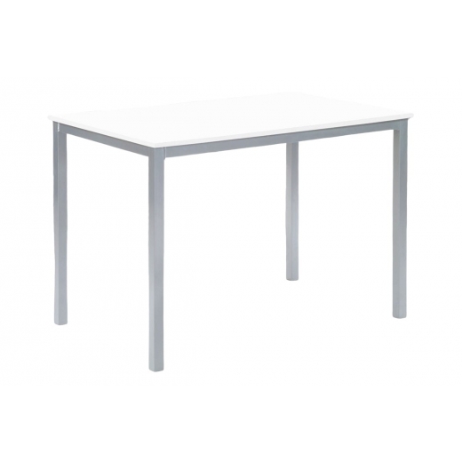 Jedálenský stôl Bertina, 110 cm, biela - 1