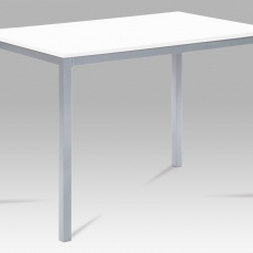 Jedálenský stôl Bertina, 110 cm, biela - 2