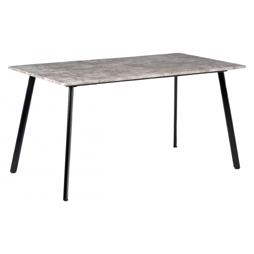 Jedálenský stôl Boise, 150 cm, sivá - 1