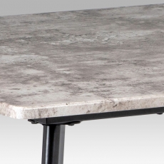 Jedálenský stôl Boise, 150 cm, sivá - 5