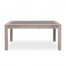 Jedálenský stôl Bruk, 160 cm, Sorrento dub/betón - 3
