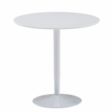 Jedálenský stôl Caffe, 75 cm, biela - 1