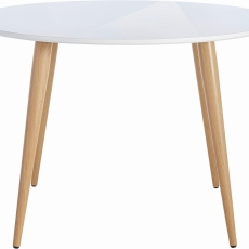 Jedálenský stôl Canto, 110 cm, biela - 2