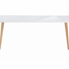 Jedálenský stôl Canto, 160 cm, biela - 3