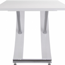 Jedálenský stôl Carle, 160 cm, biela - 6