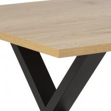Jedálenský stôl Cenny, 160 cm, prírodná - 3