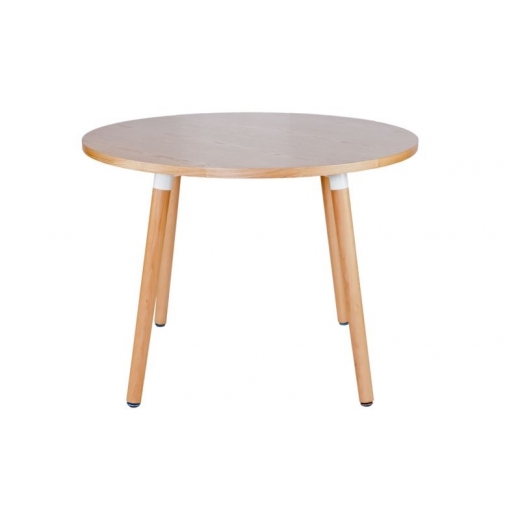 Jedálenský stôl Clara okrúhly, 100 cm, buk - 1