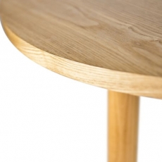 Jedálenský stôl Clara okrúhly, 100 cm, buk - 2