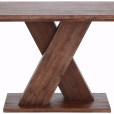 Jedálenský stôl Conge, 160 cm, hnedá - 2