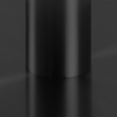 Jedálenský stôl Corby, 105 cm, biela / čierna - 3