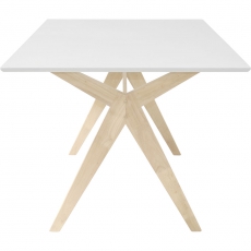 Jedálenský stôl Crossed, 160 cm - 5