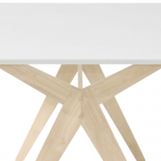 Jedálenský stôl Crossed, 160 cm - 6