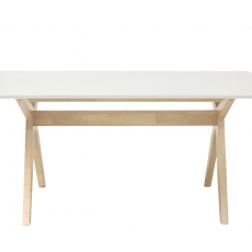 Jedálenský stôl Crossed, 160 cm - 8