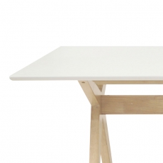 Jedálenský stôl Crossed, 160 cm - 9