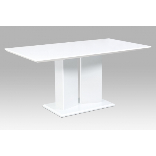 Jedálenský stôl Dagmara, 160 cm, biela - 1